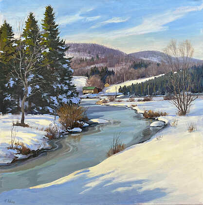 Looking To Johnson VT by Thomas Adkins
