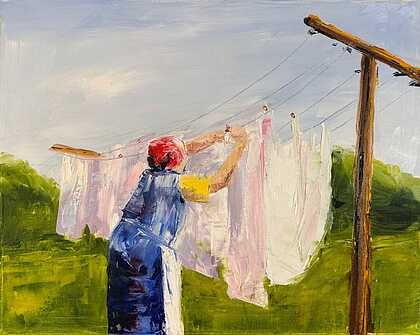 <i>Wash Day</i> by Joan Appel