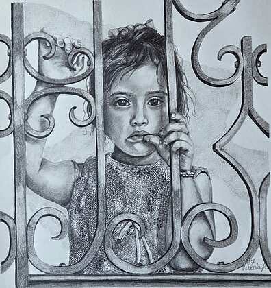 1st Place, A Penny for her Pesos by Lore Vanderboegh