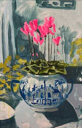 Award of Excellence, Cyclamen by Annmarie Odowd
